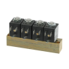 Non branding 4 SOLENOID VALVES UNIT ODE átmérő 1/8' 24V