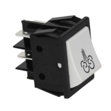 Non branding BIPOLÁRIS GOMB FEHÉR 16A 250V kisháztartási gépek kiegészítői