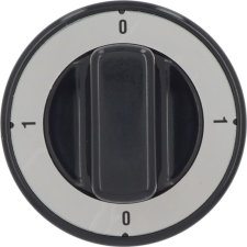 Non branding Fekete gomb ? 70 mm 0-1-0-1 beépíthető gépek kiegészítői