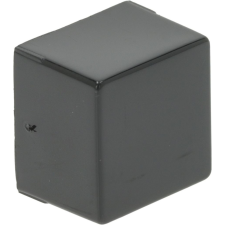 Non branding gomb rögzítő fekete 23x23 mm beépíthető gépek kiegészítői