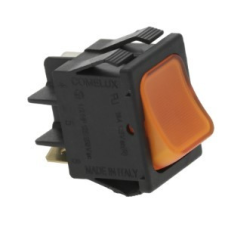 Non branding Kapcsoló 1-POLE ORANGE 16A 250V beépíthető gépek kiegészítői