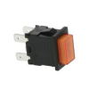 Non branding NARANCSSÁRGA BIPOLÁRIS KAPCSOLÓ 15A 250V