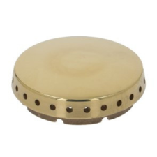 Non branding PERFORÁLT SÁRGARÉZ LÁNGSZÓRÓ SAPKA, FÉNYEZETT beépíthető gépek kiegészítői