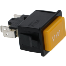 Non branding sárga indító monopoláris nyomógomb beépíthető gépek kiegészítői