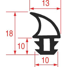 Non branding TÖMÍTÉS SÜTŐAJTÓHOZ 2170 mm 3786070 SME beépíthető gépek kiegészítői