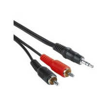 Noname 3,5 jack/2RCA audio kábel 5m kábel és adapter
