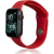Noname Beline Apple Watch Szilikon Óraszíj 42/44/45/49mm Piros (5904422919801)
