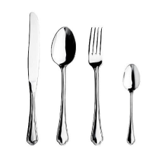 Noname Evőeszköz szett Ranieri 24db-os (4x6: kanál, villa, kés, kávés kanál) konyhai eszköz