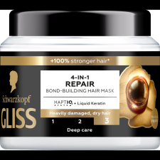 Noname Gliss HaptiQ + Hydralized helyreállító hajmaszk (400 ml) (9000101726138) hajbalzsam