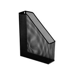 Noname Iratpapucs fémhálós A/4 7 cm fekete