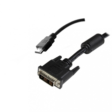 Noname Jelkábel DVI-D (Single Link) - HDMI 2m Black kábel és adapter