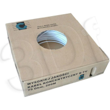 Noname Koaxiális Kábel R-TV RG-59 200m/Doboz Fehér (KABELRG590,75MM) kábel és adapter