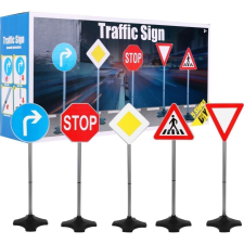 Noname Közlekedési Jelzőtábla (ZOG.YTL625) autópálya és játékautó