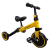 Noname Multifunkcionális sárga gyermek tricikli, futóbicikli 4in1