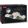 Noname Puzzle 3D Vezetett Fehér Ház (306-L529H)