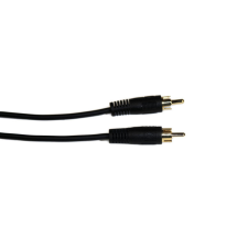 Noname RCA/RCA audio kábel 2m Black kábel és adapter