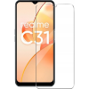 Noname Realme C31 Előlapi Üvegfólia, Edzett, 9H, 0,3 mm ( )
