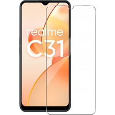 Noname Realme C31 Előlapi Üvegfólia, Edzett, 9H, 0,3 mm ( ) mobiltelefon kellék