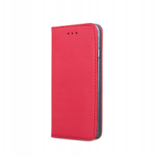 Noname Smart Magnet Könyvtok Samsung Galaxy S25 Plus - Piros (36329) tok és táska