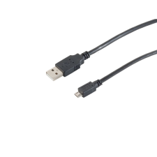 Noname usb a - microusb cable 0,6m black 148764cm kábel és adapter