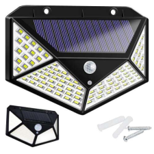 Nonbrand 100 LED-es Mozgásérzékelős, napelemes LED lampa kültéri világítás