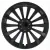 Nonbrand 13"-os Meridian Black dísztárcsa garnitúra (4darab)