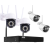 Nonbrand 4 Kültéri MIX Wifi 2 forgatható és 2 fix megfigyelő kamera rendszer 3MP, 8 csatornás ONVIF NVR, színes éjszakai látás, H.265+