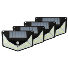 Nonbrand 4x110 LED- es napelemes mozgásérzékelős lámpa AMA-10023 kültéri világítás
