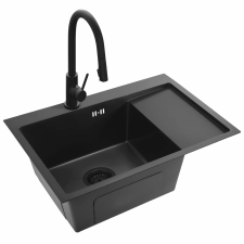 Nonbrand Acél mosogatótálca Fin Black mosogatótálca