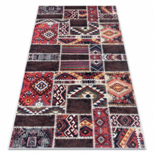 Nonbrand ANDRE Keleti Patchwork Szőnyeg - Mosható - 160x220 cm lakástextília