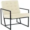 Nonbrand Avon Bársony Fotel - Modern Dizájn - 79,5x63x83 cm