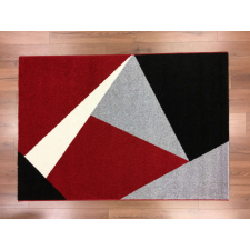 Nonbrand Barcelona 198 piros-fekete geometriai mintás szőnyeg 200x280 cm lakástextília