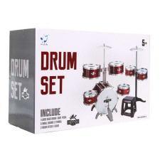 Nonbrand Drum dobos készlet székkel - 10 darabos készlet játékhangszer