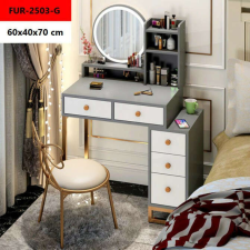 Nonbrand Fésülködőasztal sminkasztal szürke BC FUR-2503-G bútor