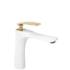 Nonbrand Fürdőszobai csaptelep Rea Orbit Low White Gold csaptelep