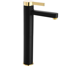 Nonbrand Fürdőszobai csaptelep REA Polo Black Gold High csaptelep