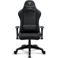 Nonbrand Gamer szék Spellcaster FUKU fotel, fekete szövet forgószék