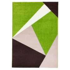 Nonbrand Geometriai Szőnyeg - Zöld-Bézs - 160x230 cm lakástextília