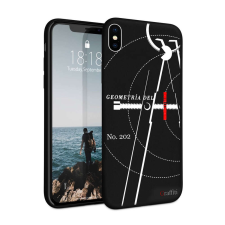 Nonbrand Graffiti Geometria No.202 iPhone XS Max Szilikon Tok tok és táska