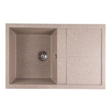 Nonbrand Gránit kompozit konyhai mosogató Bézs homok ELEPHANT PREMIUM 7850 SELENA mosogatótálca