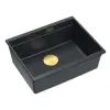 Nonbrand gránit mosogató Logan 100 Black Metallic