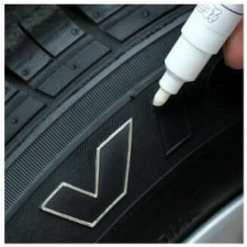 Nonbrand Gumiabroncs festő filctoll – vízálló filctoll filctoll, marker