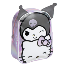 Nonbrand Hello Kitty Kuromi hologrammos hátizsák, táska 32 cm iskolatáska