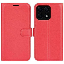 Nonbrand HUAWEI Honor X8a Wallet Tok - Piros tok és táska