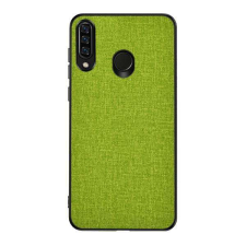Nonbrand HUAWEI Y6p - Zöld Szövet Mobiltok tok és táska