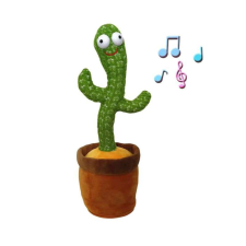 Nonbrand Jópofa táncoló plüss kaktusz, elismétli amit mondasz neki kreatív és készségfejlesztő