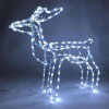 Nonbrand Karácsonyi dekoráció, rénszarvas, 144 LED, 230V, 59x27,5x64 cm