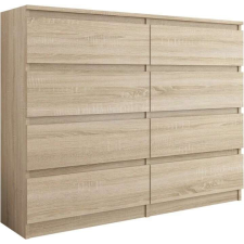 Nonbrand Komód 8 fiókos 140 cm - R140-S8 sonoma bútor