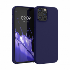 Nonbrand kwmobile iPhone 12 Pro Max Szilikon Tok - Kék tok és táska