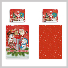Nonbrand Merry Christmas, Karácsonyi ágyneműhuzat 140×200cm BRM012141 lakástextília